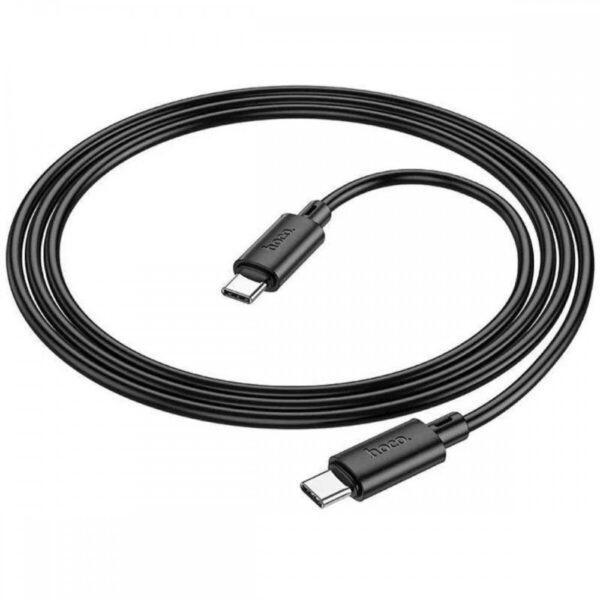 Hoco USB-C to USB-C 60W 1m Μαύρο (X88)