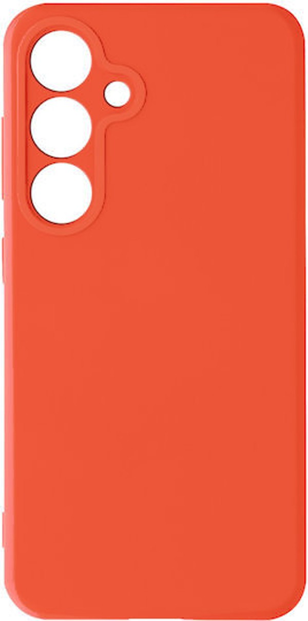 Forcell Samsung Galaxy S23 Plus 5G Soft Touch Θήκη Σιλικόνης - Orange
