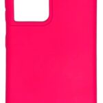 Forcell Samsung Galaxy S21 Ultra 5G Soft Touch Θήκη Σιλικόνης - Fuchsia