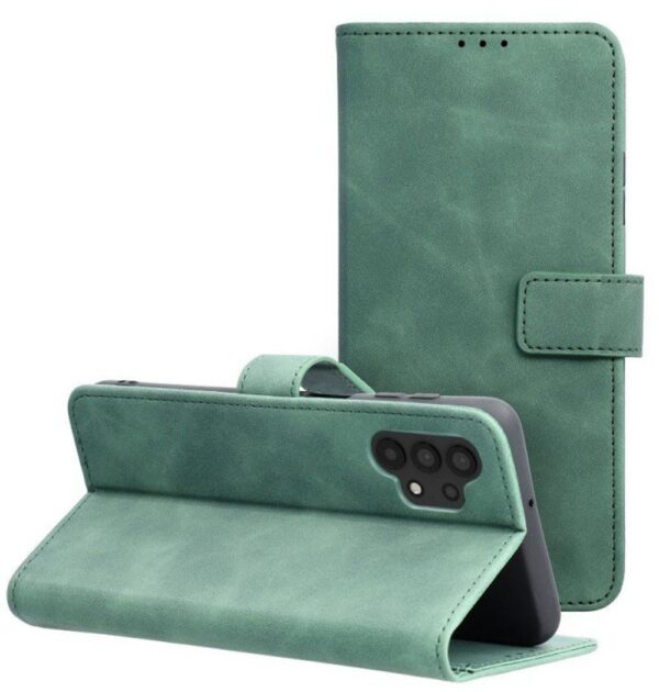 Tel1 Samsung Galaxy A32 4G Tender Θήκη Βιβλίο - Green