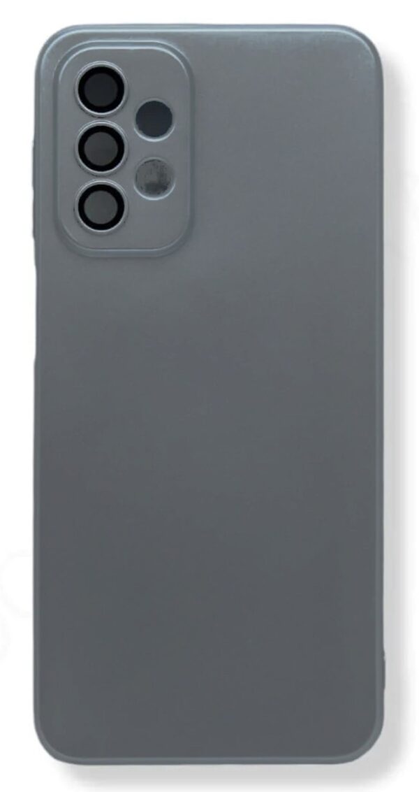 Forcell Samsung Galaxy A23 5G Metallic Silicone Θήκη Σιλικόνης - Grey