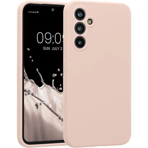 Forcell Samsung Galaxy S24 5G Matt Θήκη Σιλικόνης - Light Pink