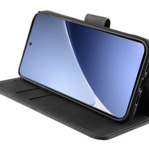 Lime Xiaomi 15 Pro 5G Essential Magnet Θήκη Βιβλίο - Grey