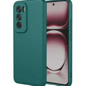 Forcell Oppo Reno 12 Pro 5G Matt Θήκη Σιλικόνης - Green