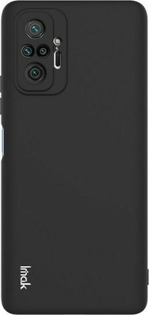 IMAK Xiaomi Redmi Note 10 4G / Note 10S / Poco M5s Coverage Soft Θήκη Σιλικόνης - Black