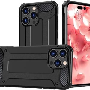 Forcell iPhone 16 Pro Hydrid Armor Θήκη Σκληρή - Black