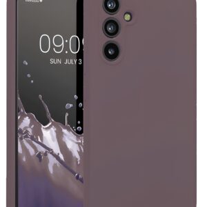 Forcell Samsung Galaxy S24 5G Matt Θήκη Σιλικόνης - Dark Purple