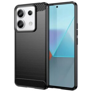Techsuit Xiaomi Poco M7 Pro Carbon Θήκη Σιλικόνης - Black