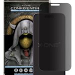 iPhone 15 Pro Προστασία Οθόνης Φιμέ X-One 2.5D Extra Strong Privacy Full Glue Tempered Glass