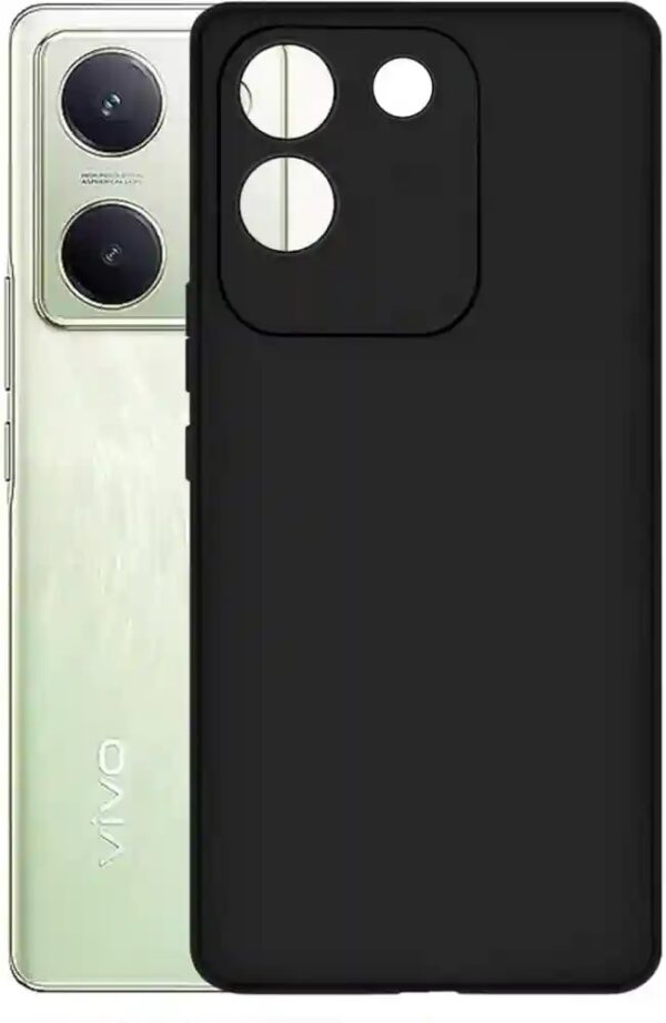 Forcell Xiaomi Redmi Poco M7 Pro Matt Θήκη Σιλικόνης - Black Forcell Xiaomi Redmi Poco M7 Pro Matt Θήκη Σιλικόνης - Black