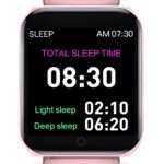 Smartwatch Smart Bracelet Waterproof με Παλμογράφο (Ροζ)