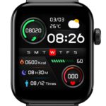 Smartwatch Smart Bracelet Waterproof με Παλμογράφο (Μαύρο)