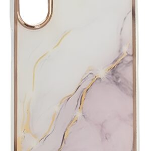 Forcell Samsung Galaxy A34 5G Electroplating Dual-side IMD Θήκη Σιλικόνης με Σχέδιο