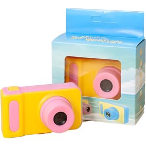 HD Παιδική ψηφιακή κάμερα / Φωτογραφική μηχανή Summer Vacation Κίτρινη - Ροζ