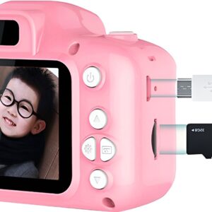 HD Παιδική ψηφιακή κάμερα / Φωτογραφική μηχανή Summer Vacation Ροζ