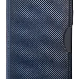 Tel1 Samsung Galaxy A34 5G Razor Carbon Θήκη Βιβλίο - Blue