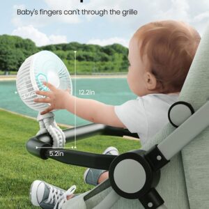 Techsuit Φορητός Ανεμιστήρας Χταπόδι με 3 ταχύτητες 2W Λευκό