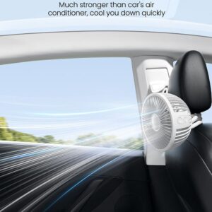 Techsuit Φορητός Ανεμιστήρας Χταπόδι με 3 ταχύτητες 2W Λευκό