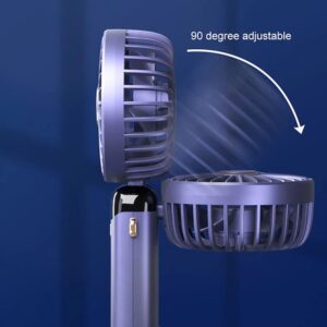 Techsuit N15 Ανεμιστηράκι Χειρός με 5 Ταχύτητες 2.5W Ροζ