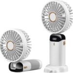 Techsuit N15 Ανεμιστηράκι Χειρός με 5 Ταχύτητες 2.5W Λευκό