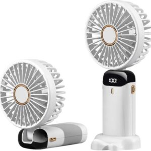 Techsuit N15 Ανεμιστηράκι Χειρός με 5 Ταχύτητες 2.5W Λευκό