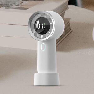 Techsuit HX130 Φορητό Ανεμιστηράκι Χειρός Με 5 Ταχύτητες 4W White