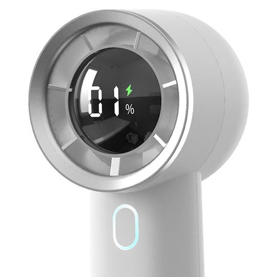 Techsuit HX130 Φορητό Ανεμιστηράκι Χειρός Με 5 Ταχύτητες 4W White