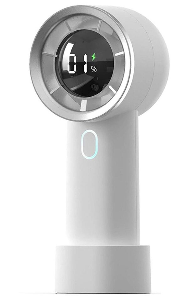 Techsuit HX130 Φορητό Ανεμιστηράκι Χειρός Με 5 Ταχύτητες 4W White