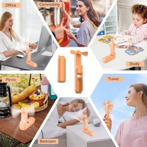 Techsuit HZ001 Ανεμιστηράκι Χειρός 2000mAh Μαύρο