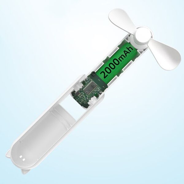 Techsuit HZ001 Ανεμιστηράκι Χειρός 2000mAh Ροζ