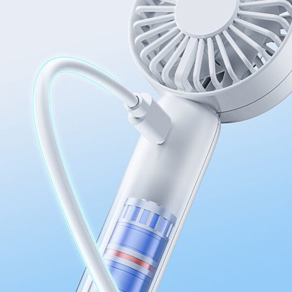 Techsuit CT-110 Ανεμιστηράκι Χειρός Λευκό