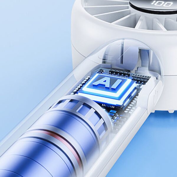 Techsuit CT-110 Ανεμιστηράκι Χειρός Λευκό