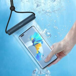 Αδιάβροχη Θήκη Baseus Transparent Waterproof Bag έως 7.2" Μαύρη