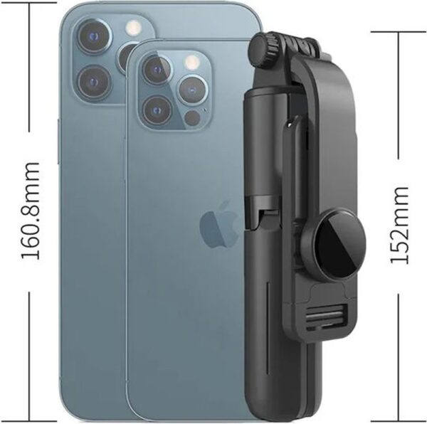 Techsuit selfie stick με ενσωματωμένο τρίποδο L11 Μαύρο