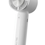 Techsuit HX138 Φορητό Ανεμιστηράκι Χειρός με Τρεις Ταχύτητες και Φακό 1200mAh White