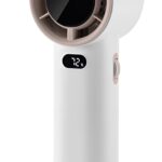 Techsuit K38 Φορητό Ανεμιστηράκι Χειρός 3600mAh White