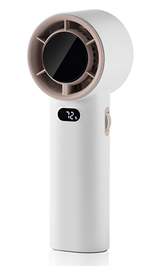 Techsuit K38 Φορητό Ανεμιστηράκι Χειρός 3600mAh White
