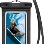 Αδιάβροχη Θήκη Universal έως 6,8" Waterproof Spigen A601 Διαφανές - Μαύρο