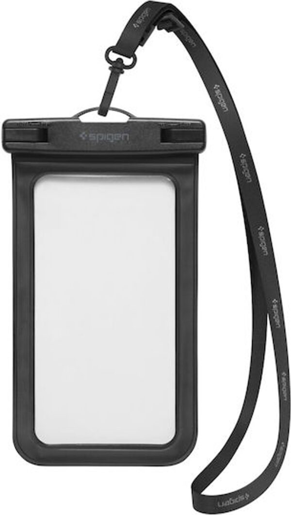 Αδιάβροχη Θήκη Universal έως 6,8" Waterproof Spigen A601 Διαφανές - Μαύρο