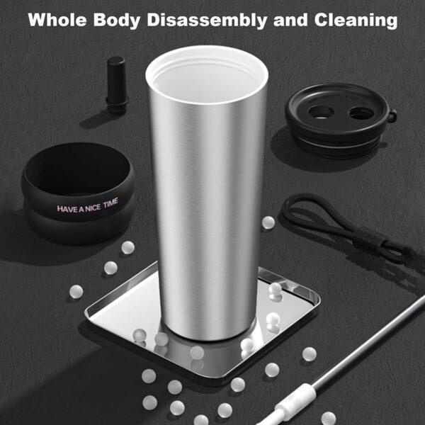 Techsuit Μπουκάλι Ανοξείδωτο Θερμός 710ml Γκρι