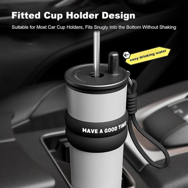 Techsuit Μπουκάλι Ανοξείδωτο Θερμός 710ml Μαύρο