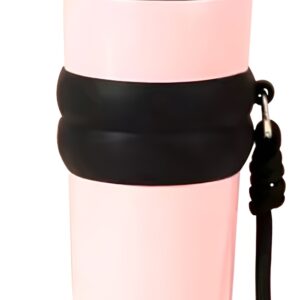 Techsuit Μπουκάλι Ανοξείδωτο Θερμός 710ml Ροζ