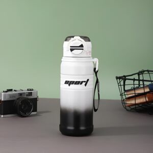 Techsuit Μπουκάλι Ανοξείδωτο Θερμός 680ml Λευκό