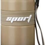 Techsuit Μπουκάλι Ανοξείδωτο Θερμός 680ml Καφέ