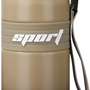 Techsuit Μπουκάλι Ανοξείδωτο Θερμός 680ml Καφέ