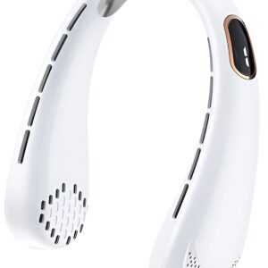 Techsuit H6 Φορητό Ανεμιστηράκι Λαιμού 1200mAh Λευκό