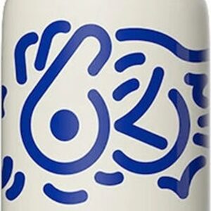 Techsuit Μπουκάλι Ανοξείδωτο Θερμός 520ml Λευκό Μπλε