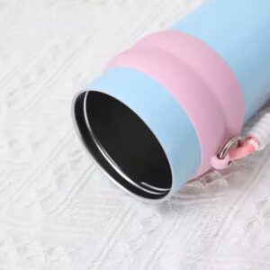 Techsuit Μπουκάλι Ανοξείδωτο Θερμός 710ml Ανοιχτό Μπλε