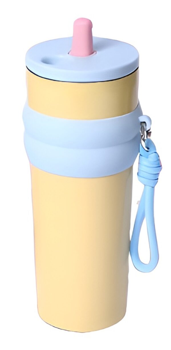 Techsuit Μπουκάλι Ανοξείδωτο Θερμός 710ml Κίτρινο