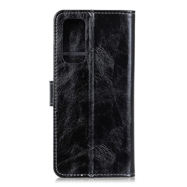 Θήκη Huawei P Smart 2021 Βιβλίο Μαύρο Retro Crazy Horse Texture Horizontal Flip Case Black